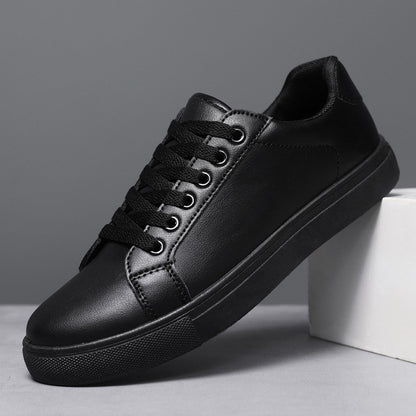 Sapatênis Masculino Mocassim Macio Confortável Casual para Homens Preto Sólido Branco Tênis Masculino Novidade 2025