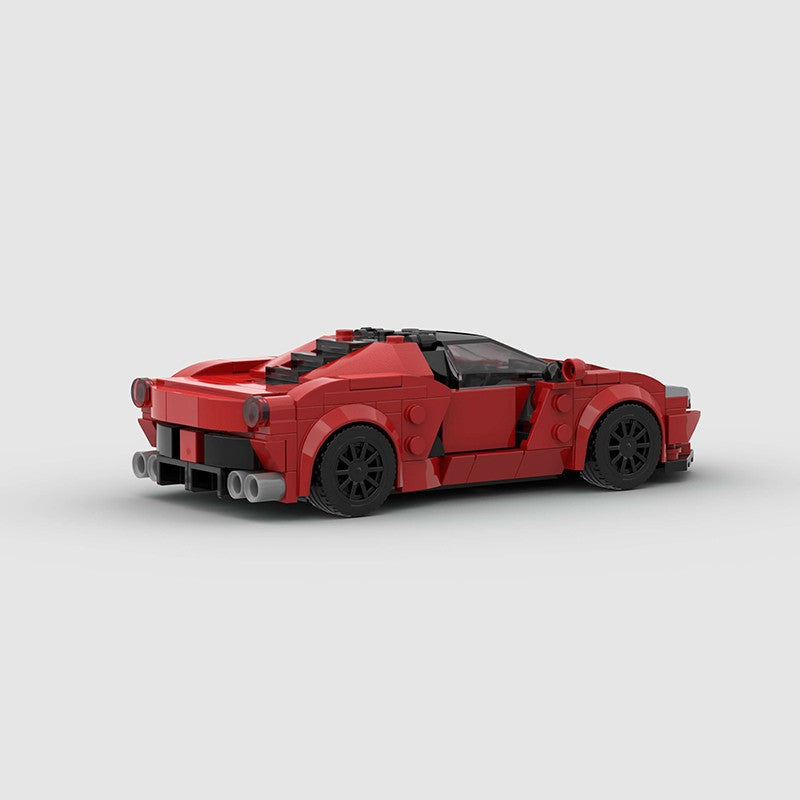 MOC Carro Esportivo de Corrida Veículo Cidade Speed Racer Modelo Técnico Blocos de Construção Tijolos Supercarro F1 Brinquedos Infantis Presentes para Meninos NSX