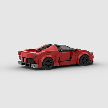 MOC Carro Esportivo de Corrida Veículo Cidade Speed Racer Modelo Técnico Blocos de Construção Tijolos Supercarro F1 Brinquedos Infantis Presentes para Meninos NSX