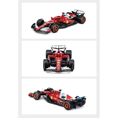 In Stock New 2025 Bburago F1 1:43 Ferrari Sf25 #44 #16 Alloy Miniature Diecast Model Formula Racing Toy F1 Car Ornament Gift