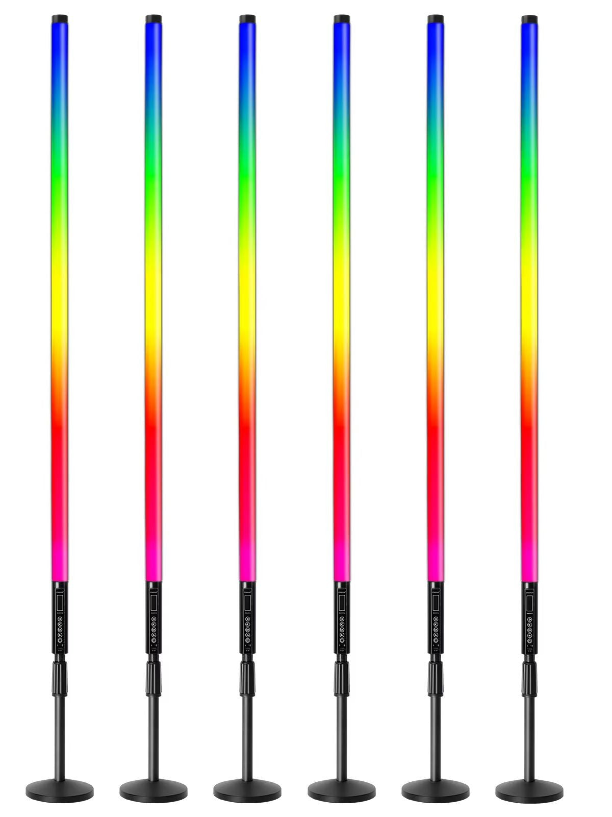 RGB Programmable Pixel LED Tube Light TL-130Ultra DMX Artnet Control for Video Studio DJ Booth