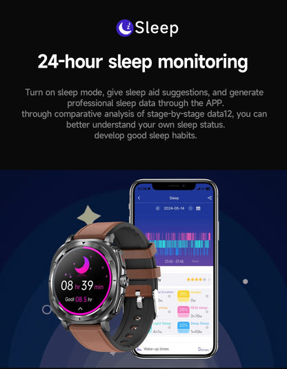 Novo Relógio de Saúde Ácido Úrico Pressão Arterial Oxigênio no Sangue Análise Corporal Gordura Corporal Smartwatch ECG+PPG Chamada Bluetooth Relógio Mulheres Homens