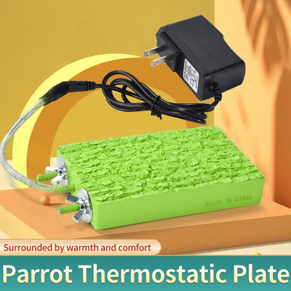 Aquecedor de Gaiola de Pássaros Thermo Perch Aquecedor de Papagaio Suporte de Aquecimento para Pássaros Aquecedor de Pássaros Anti Mordida Automático Snuggle Up para Calopsitas Periquitos