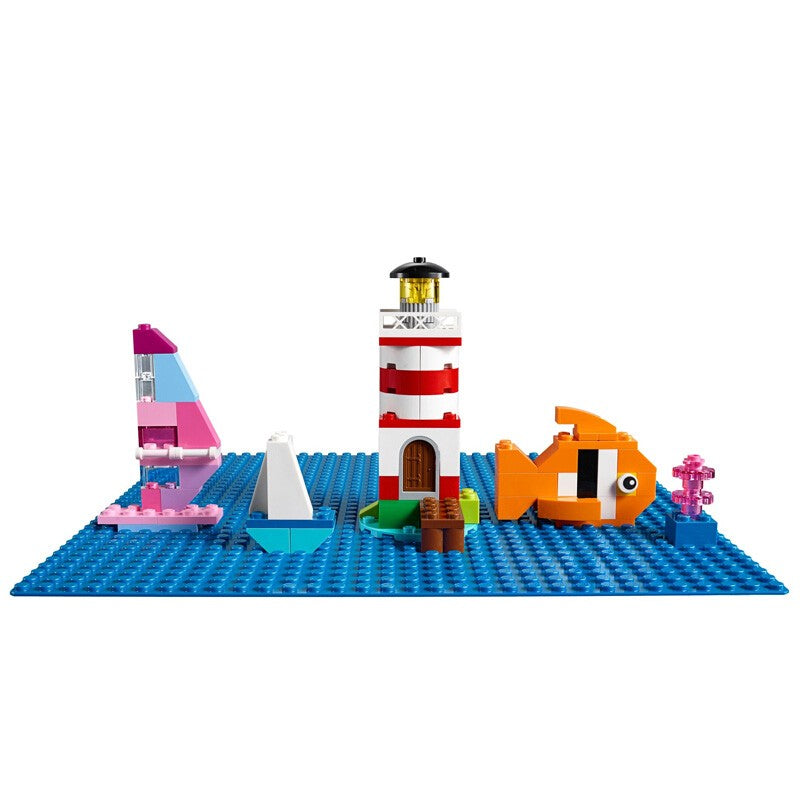 LEGO Classic Creative Series 10696 Classic Creative Medium Block Box 10714 Brinquedo de Presente Montado Fundo Azul