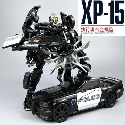 Barricade XP15 Transformation Toys Prowl XP-15 Model Optimus Commander XP14 XP10 Robot Bumble bee XP13 Deformation Action Figure