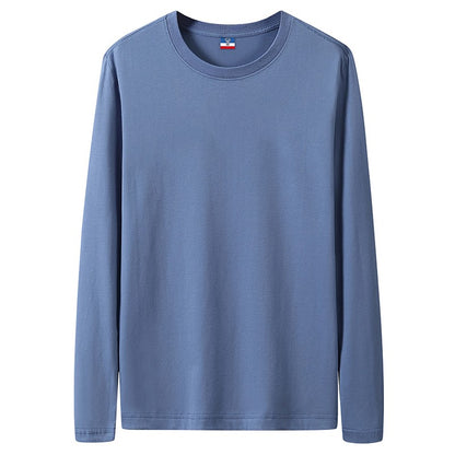 Good Quality 4XL 5XL Plus Size T-Shirts Men Long Sleeves Cotton Tops Male Tees Basic Plain Tshirts Women Tee Shirts Underwears
