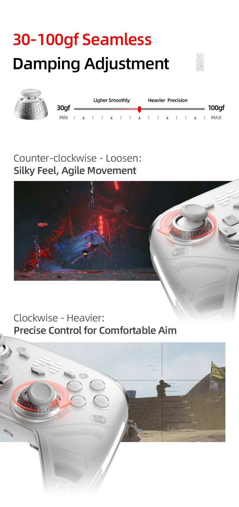 Beitong Kunpeng 70 Elite: AI-Enhanced Wireless Controller with Adaptive Triggers for Switch 2, PC, Mobile & Teams