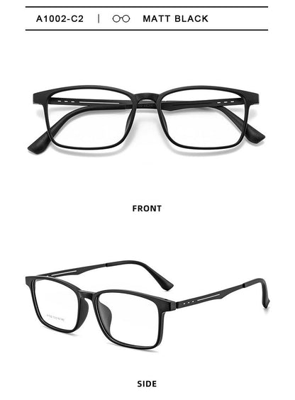 KANSEPT High Quality UltraLight Pure Titanium Anti Blue Reading Glasses Myopia Hyperopia Optical Glasses Prescription Eyewear