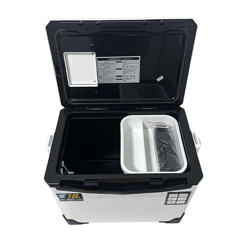 Caixa Térmica para Pesca 10L 18L 22L 32L 48L Caixa de Utensílios de Pesca Tanque Externo Estojo para Equipamentos Ferramentas Armazenamento de Peixes Pesca Marinha com Furos de Ar Portáteis