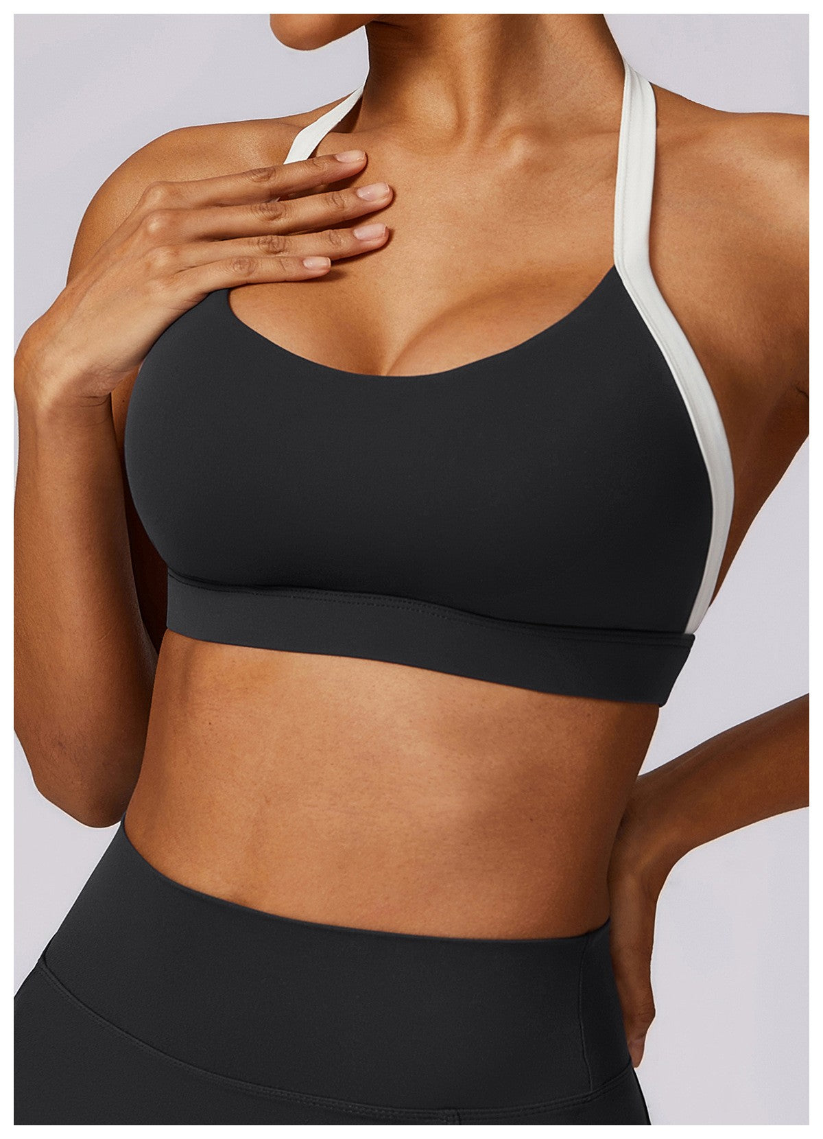 2Pcs Gym Set Women Workout Backless Yoga Suit Women Quick Dry Running Legging Fitness Bra Short-sleeved Shirt Sports Suit Female