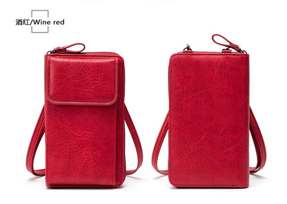 Mini versatile women's phone bag, women's crossbody bag, large capacity fashionable niche phone bag