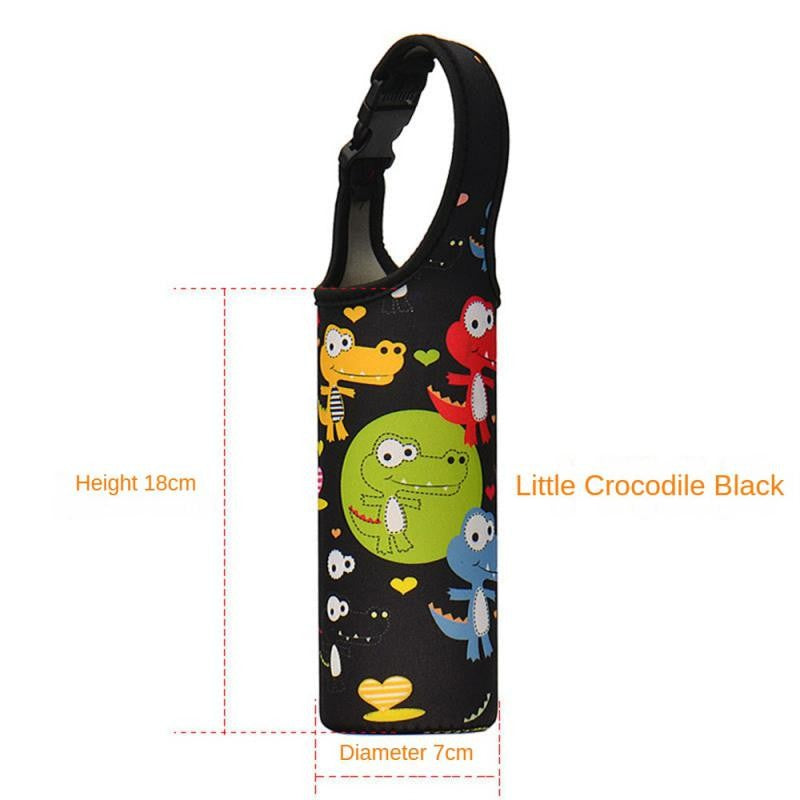 Baby Bottle Cover Portable Water Bottle Case Sleeve Sports Insulation Water Bottle Covers Pouch With Strap Holder Bottle Bag