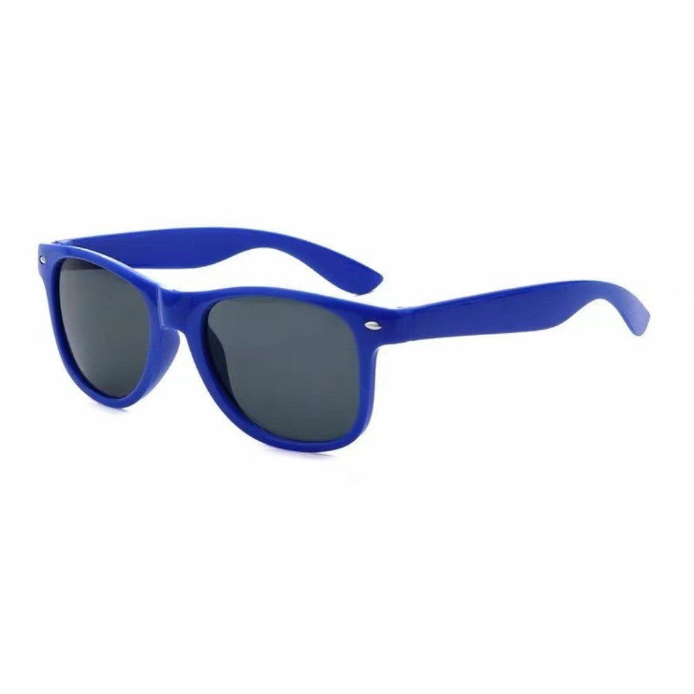 1/8pcs Neon Colors Party Sunglasses Black Studs Retro Unisex Rainbow Street Shot Gift Wedding Favors for Guests