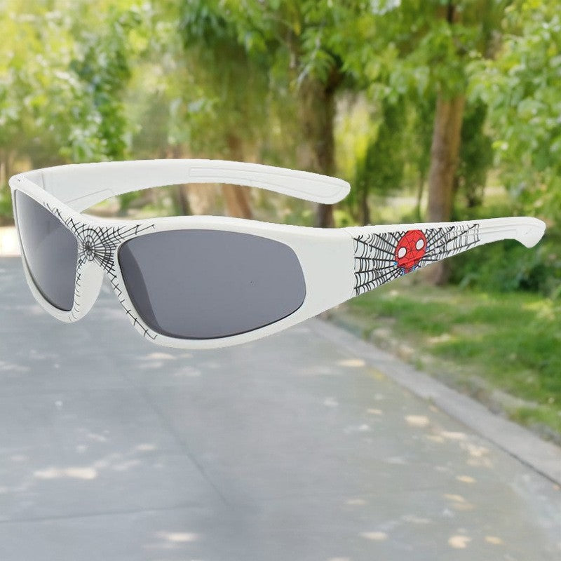 Spiderman Sunglasses Plastic Toys Children'S Marvel Avengers Figure Spider-Man Cartoon Fashion Sunglasses Kids Cute Goggle Gifts