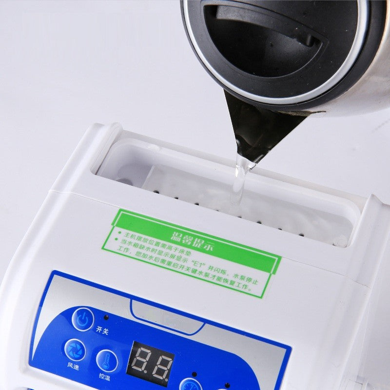 Almofada de resfriamento para cama de circulação de água 12V, almofada de resfriamento de gelo, almofada de resfriamento, colchão de refrigeração resfriado a água, ventilador de refrigeração, condicionador de ar