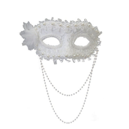 Party Masks Intricate Venice Princess Masquerade Mask Side Flower Mask Refined Cosplay Costume Mask For Party Halloween Dress