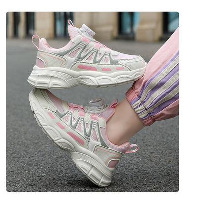 Hot Sell Children Shoes Size 28-39 Boys Fashion Sneakers Girls Sport Running Shoes Kids Breathable Casual Trainers Outdoor Shoes