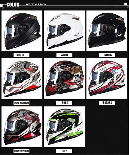 Capacetes de Moto Fechados Mais Recentes para Downhill Casco de Moto para Motociclismo Capacete De Moto Aprovado pelo DOT para Homens e Mulheres Kask GXT