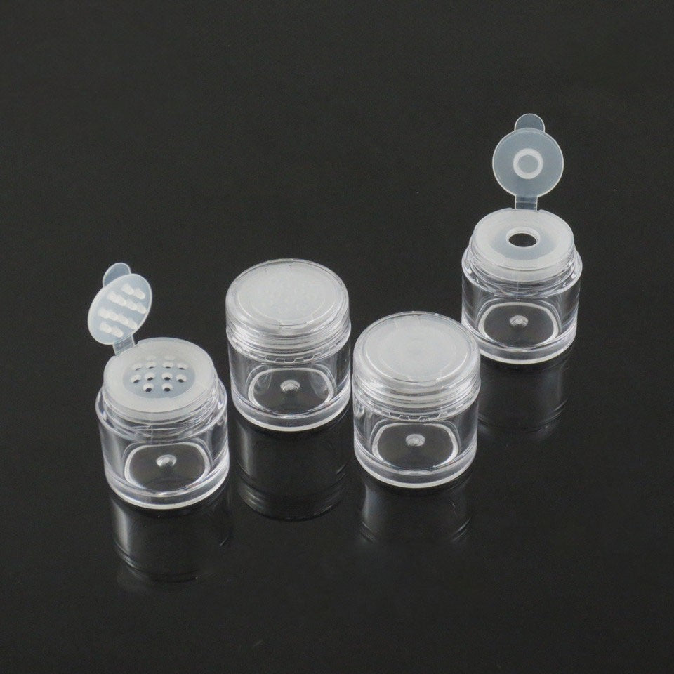 5G Empty Cosmetic Sifter jars Loose Powder Container Screw Lid DIY Makeup Tools Refillable Bottles