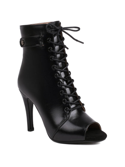 Women's Fashion Summer Party Outdoor Boots Sexy stilettos High Heels Women Latin dance heels shoes Black For Ballroom