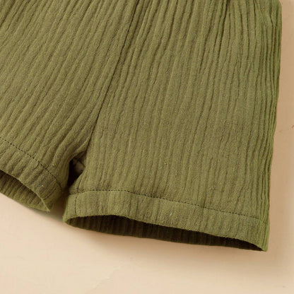 2PCS Infants Baby Boys Summer Fashion Clothes 3-24M Toddler Baby Boys Cute Cute Animal Printed Gentleman's suit