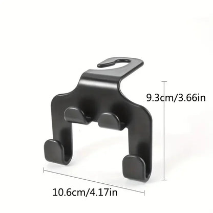 Gancho de carro para banco traseiro, suporte para celular, suporte preguiçoso para encosto de cabeça do banco traseiro para iPhone Samsung Todos os telefones