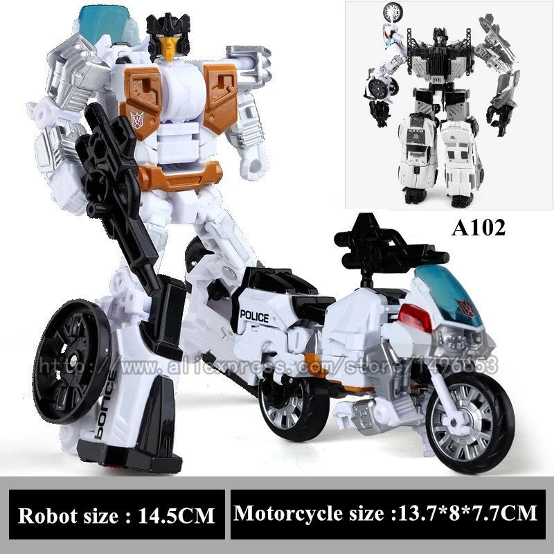 NOVO Chegou G1 KO Brinquedos de Transformação 5 EM 1 Boneco de Ação Clássico Dinossauro Robô Modelo Presente para Crianças