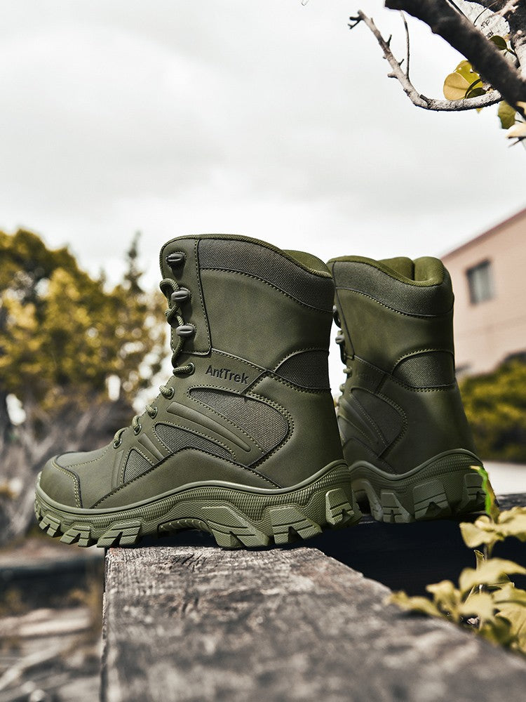 Botas de Caminhada Masculinas de Cano Alto, Casuais, Confortáveis e Quentes