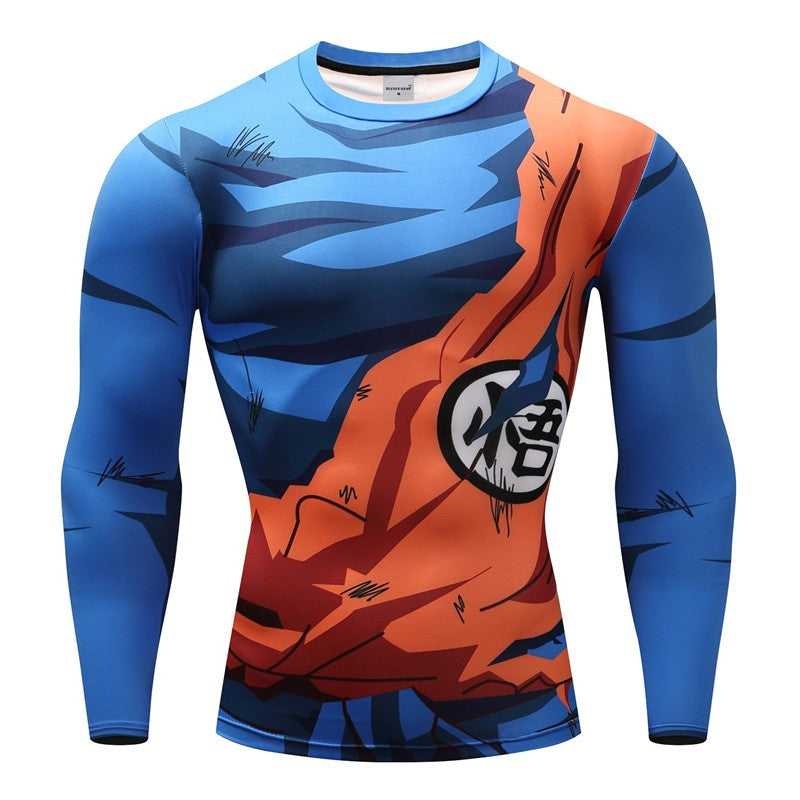 3D Printed T Shirts Cosplay Men Anime GOKU Shirts Fitness Compression T-Shirts Bodybuilding Tops Tees Vegeta Camiseta Tsthirt