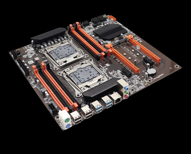 X99 Motherboard Dual CPU M.2 LGA 2011 V3 E-ATX USB3.0 SATA3 8 DIMM DDR4 Support Xeon processor slot 2011-3