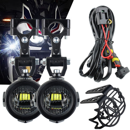 Melhore as luzes auxiliares de neblina da sua motocicleta Lâmpada mais brilhante 40W 6000K para BMW R1200GS F800GS F700GS F650 K1600