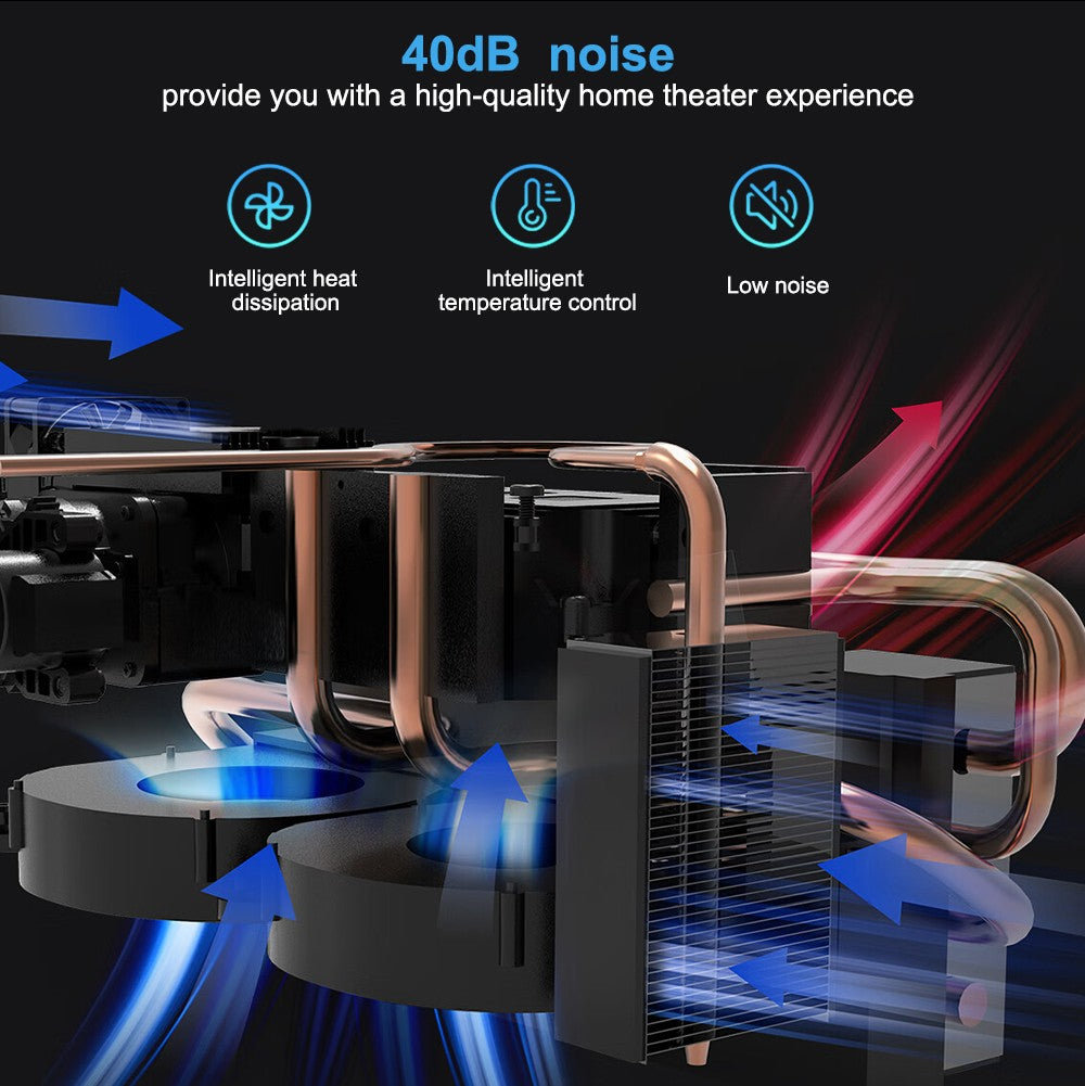 Projetor ThundeaL TD92 Pro Full HD Home Theater Portátil para Vídeo 2K 4K 1080P Android WIFI Telefone Projetor TD92Pro Cinema