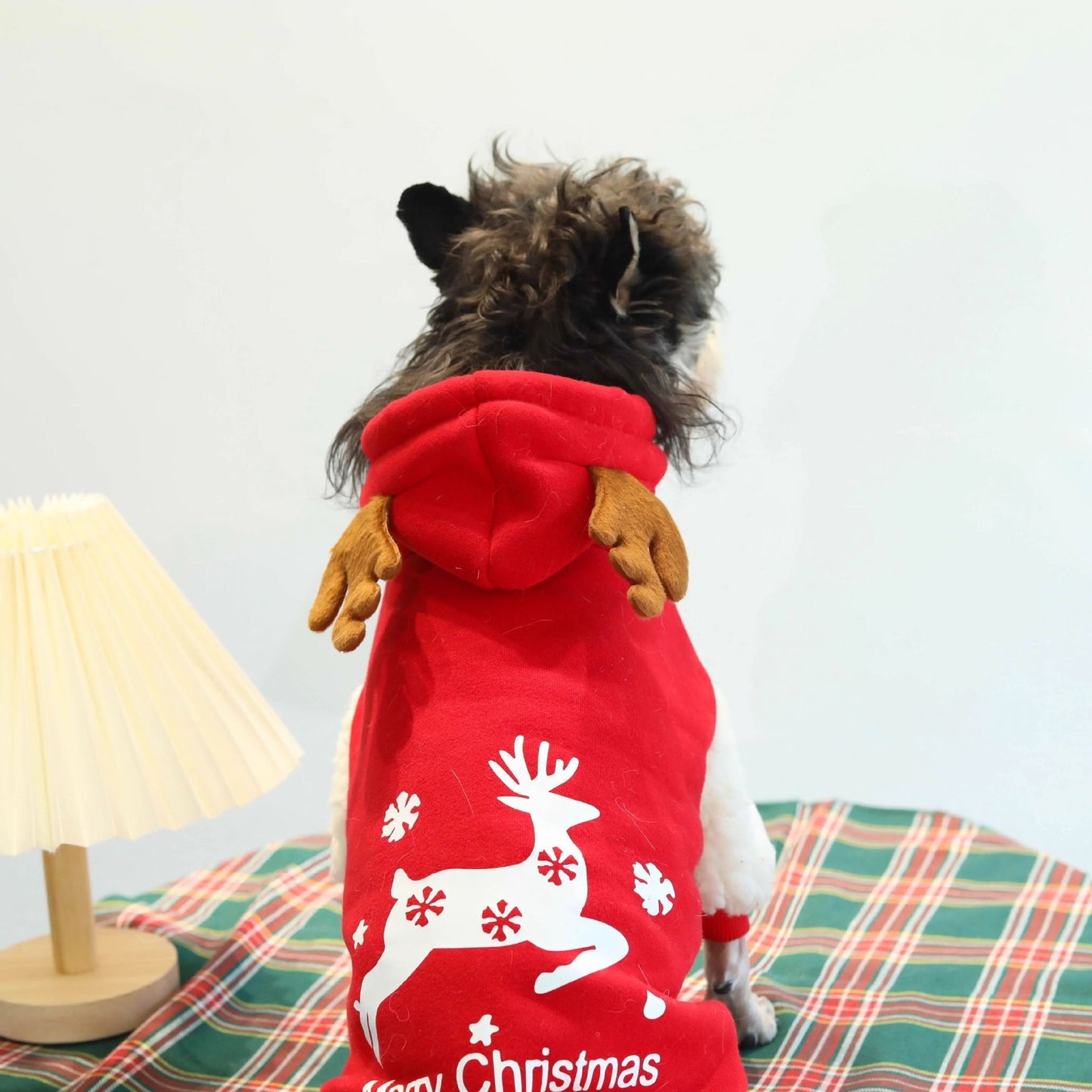 Roupa de Cachorro Pet Inverno Quente Algodão Fleece Moletom Filhote de Cervo Natal Cães Grandes Golden Retriever Labrador