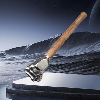 Martelo de Punho em Aço Inoxidável com Design Compacto, Cabo Ergonômico Antiderrapante, Função Versátil, Ferramenta de Hardware para Trabalhos Pesados