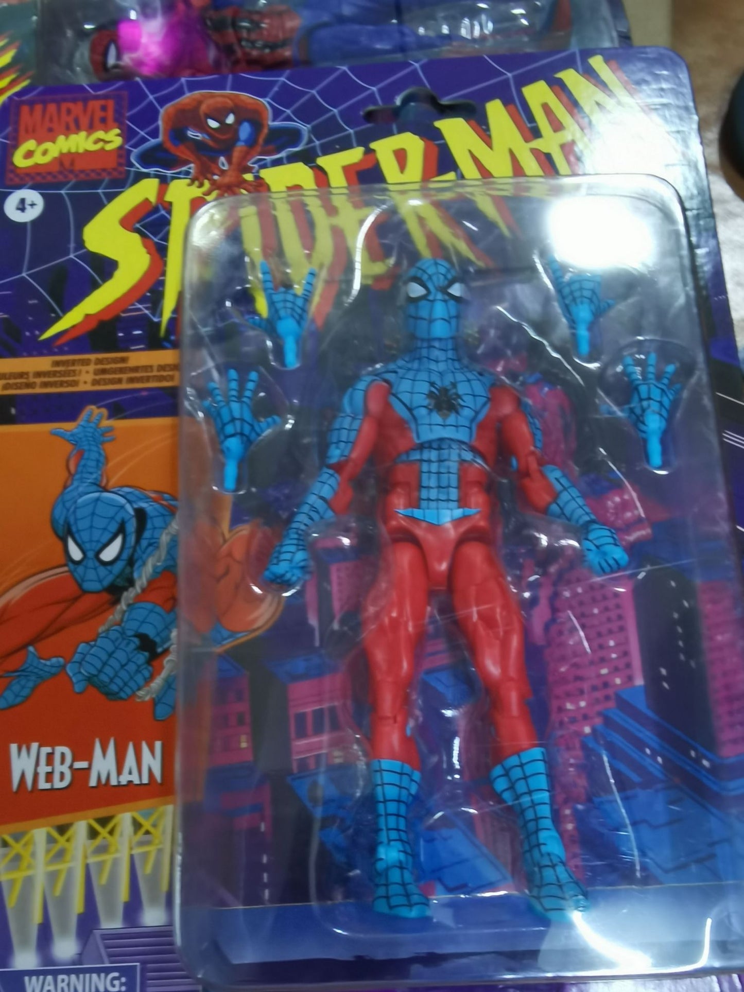 16CM 1/12 Cartão Pendurado Retrô Homem-Aranha Simbiose Action Figure Articulado Brinquedos Kit Modelo Enfeite de Mesa Menino Brinquedo PVC Presente Divertido