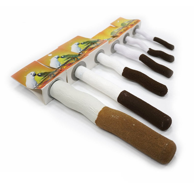 CAITEC Bird Perched Stick Nail Grooming for Parrots Bird Stand Fits any Type of Cages Suitable for Small to Large Birds
