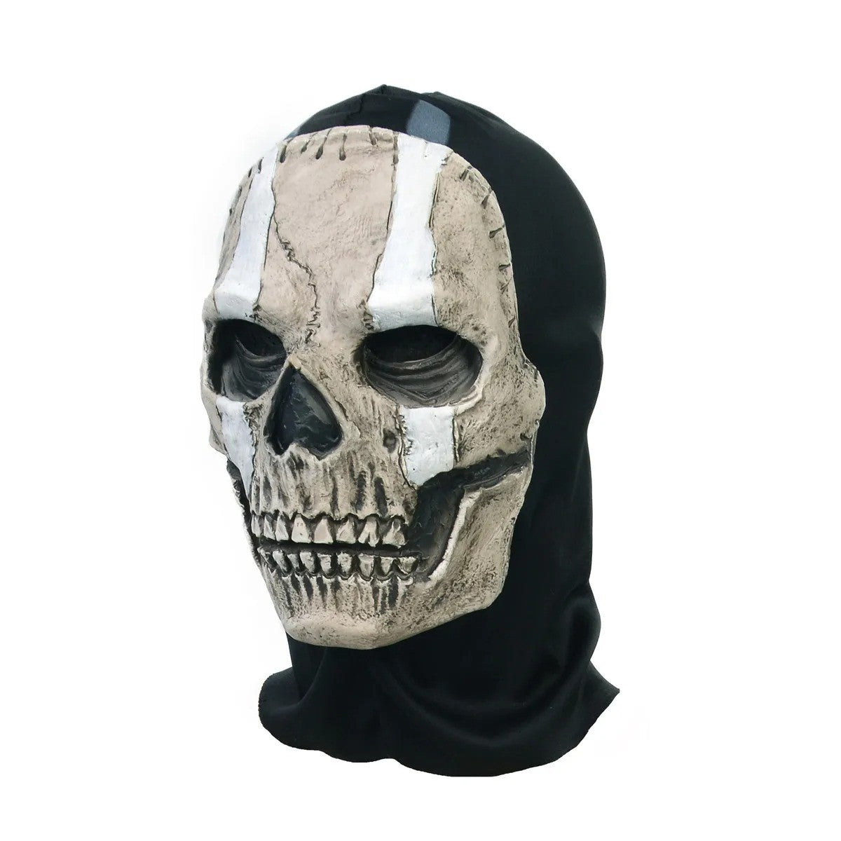 Unisex Cosplay Halloween Horror Ghost Skull Mask Latex Headgear Helmet Cosplay Perform Party Masquerade Prop