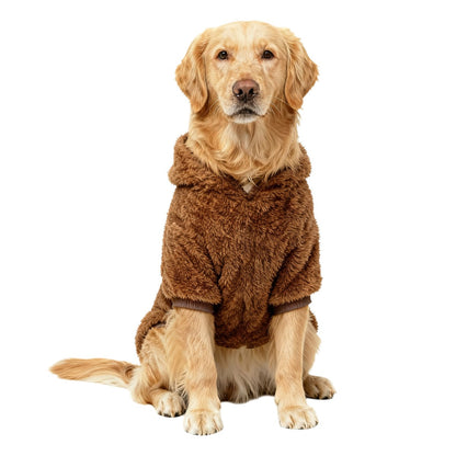 Roupas de Inverno para Cães, Moletom Quente de Lã para Cães de Porte Médio e Grande, Casaco Macio de Pelúcia para Cães, Roupas para Labrador Golden Retriever