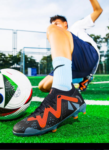 Men Society Soccer Shoes Cleats Professional Football Field Boots Fast Grass Training Football Shoes High Quality Sneaker Match