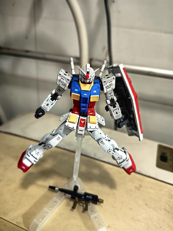 Reparo de Máscara Versão Changlong 5501rg 1/144 Yuanzu 2.0 Modelo Montado Rgurx-78-2 Boneco de Brinquedo Menino Réplica de Alta Versão
