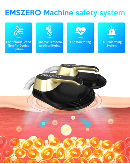 EMSzero HIEMT RF High Intensity Vibration Pulse Electronic Body Shaping Massage Muscle Massage