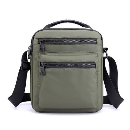 Man Classic Messenger Bag Men's Multifunction Shoulder Sling Pack Nylon Business Crossbody Flap Male Simple Handbags