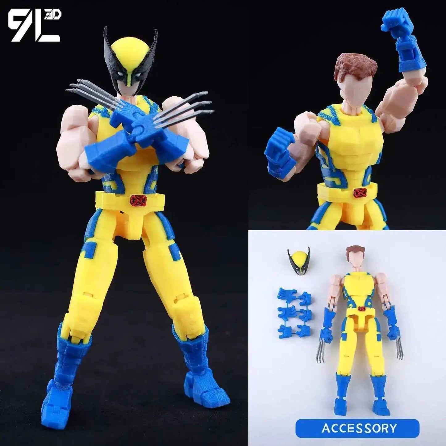 9L3D Superman Menino Invencível Batman Boneco Articulado LUCKY13 Multiarticulado Poseable T13 Titan13 Herói Modelo Dummy13 Brinquedos Colecionáveis