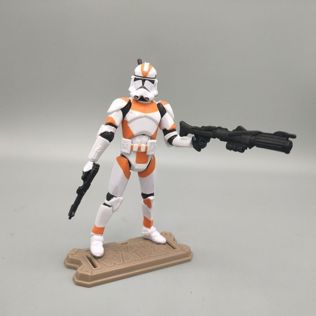 Lote de 3 Bonecos Soltos Star Wars Elite Force 501st 442nd Shadow Utapau Gree Shock Battalion Trooper 3.75" Coleção