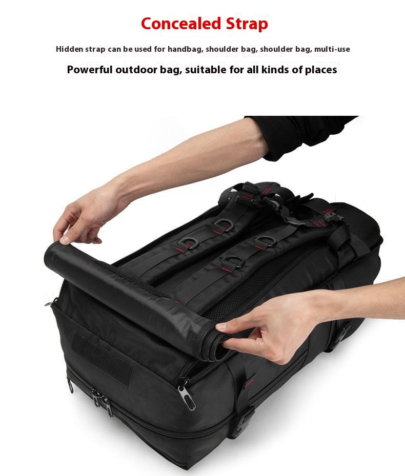 Mochila de Viagem Grande Capacidade 50L 70L Esportes Treino Fitness Bolsa Independente para Sapatos Bolsas para Laptop