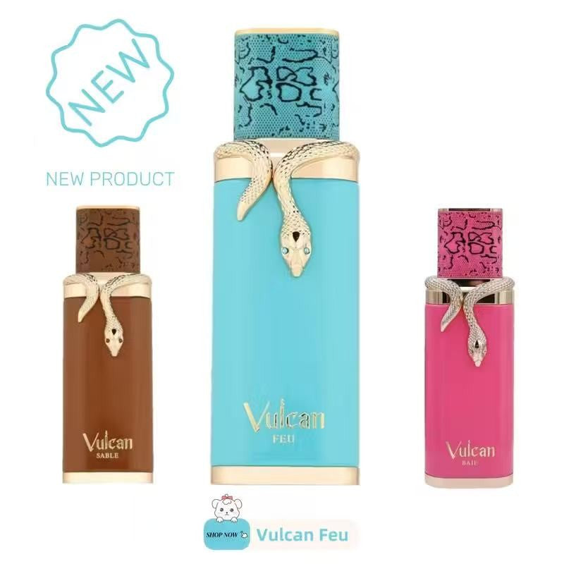 Vulcan  French Avenue By Fragrance World 3.4 Oz Eau De Parfum Men Spray, long-lasting and dazzling floral fragrance