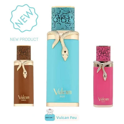 Vulcan  French Avenue By Fragrance World 3.4 Oz Eau De Parfum Men Spray, long-lasting and dazzling floral fragrance