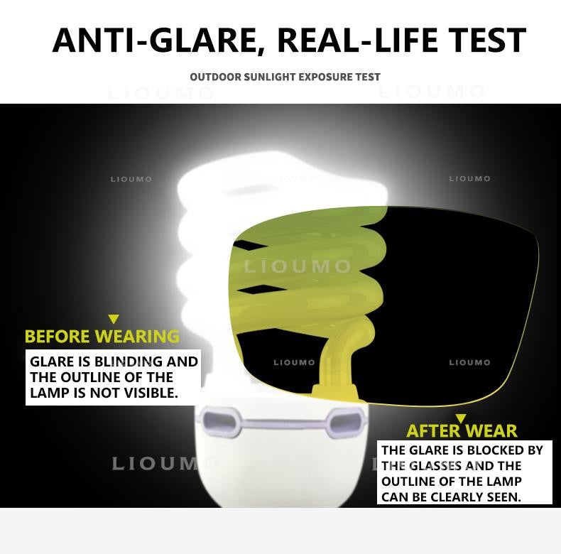 Top Brand Pilot Photochromic  Sunglasses Men Polarized Day Night Driving Glasses Women Chameleon Goggles Unisex sonnenbrille