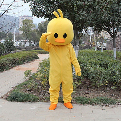Adult Duck Chicken Mascot Costume Birthday Anime Cosplay Halloween Cartoon Dolls Performance Props