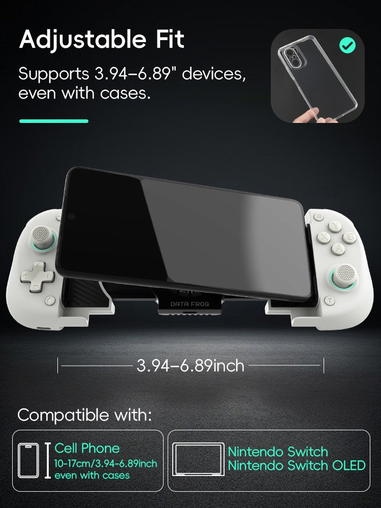 DATA FROG X3 Wireless Controller for Android Game Controller for Samsung Galaxy for PUBG Mobile for Switch/Switch OLED